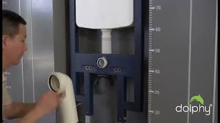 Dolphy Concealed Cistern With Sensor Plate installation DTCC0004 Dolphy Concealed Cistern With Sensor Plate installation DTCC0004
