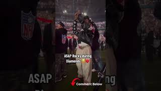 Asap Rocky During Rhianna Halftime Performance! 🔥❤️🤩