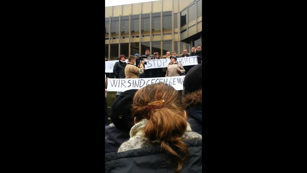 Demonstration in Bielefeld am 24.01.2016