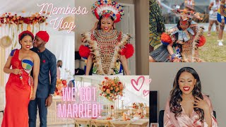 WEDDING VLOG!! The best day of my life.  UMEMBESO | UMKHEHLO