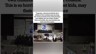 Louisiana Mass Shooting: Funeral Held for 8 Children, Including Gunman's 7 Kids 💔#shorts