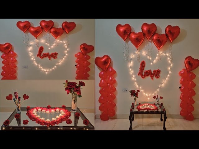 Valentine day decoration ideas/surprise Room Decoration Ideas At ...