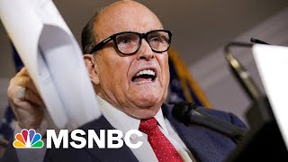 Rudy Giuliani Suspended From Practicing Law In New York | MSNBC