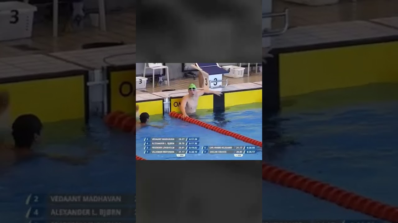 🇮🇳 Vedaant Madhavan making India proud 🇮🇳 