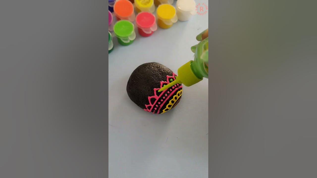 Unboxing Stone Painting Kit!😍🦋 Riya's Amazing World YouTube