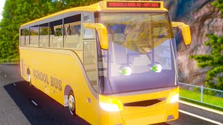 Let's Go To School With Wheels On The Bus Fun Song + More Vehicle Rhymes For Kids