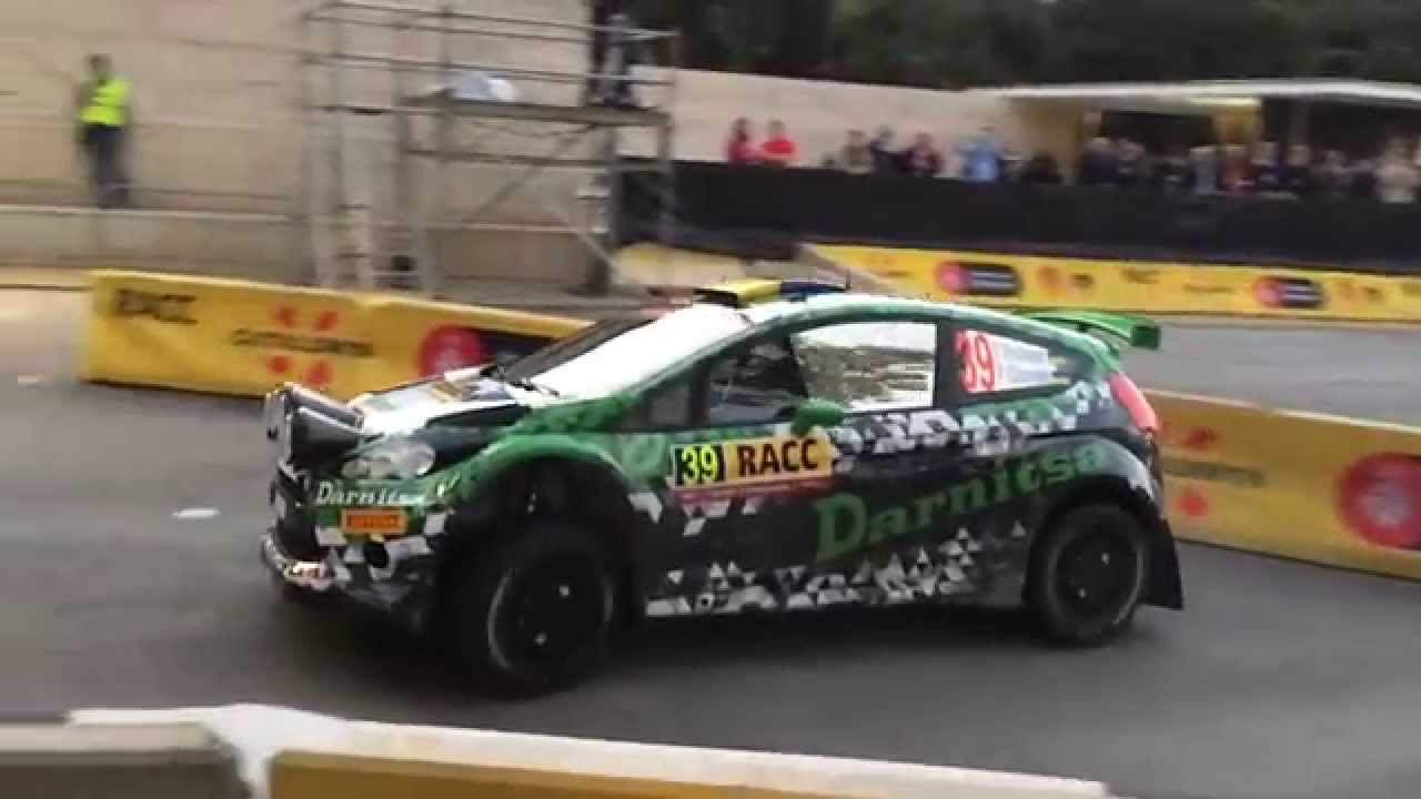 Yuriy Protasov Slowmotion Dirft | 51 Rally RACC WRC