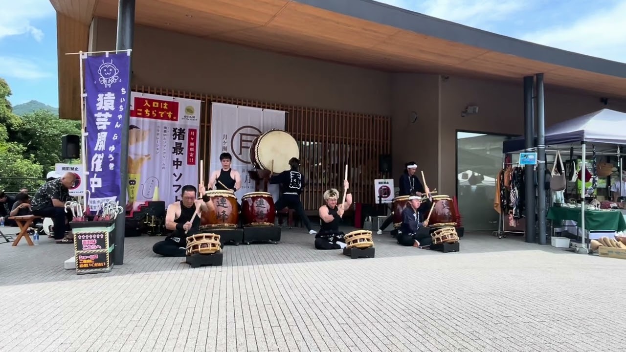 月ヶ瀬夏祭り1回目　山鳴り