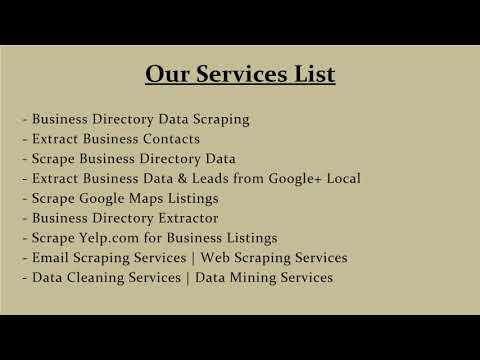 Scrape Local Business Directories of Different Countries