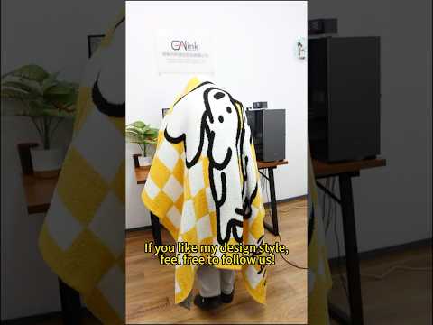 Galink custom blanket factory video 2