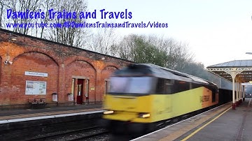 Colas Rail Freight 60047 "Scafell Pike" Passing Melton Mowbray Railway Station 26th November 2025