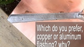 Should I Use Copper Flashings On My Roof?