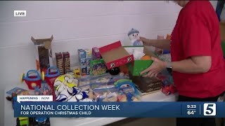 Operation Christmas Child kicks off National Collection Week