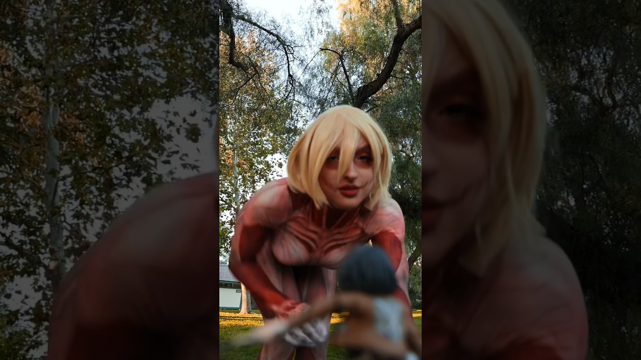 You look lonely… I can fix that | Female Titan cosplay