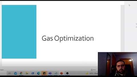 Solidity(smart contracts)- GAS OPTIMIZATION
