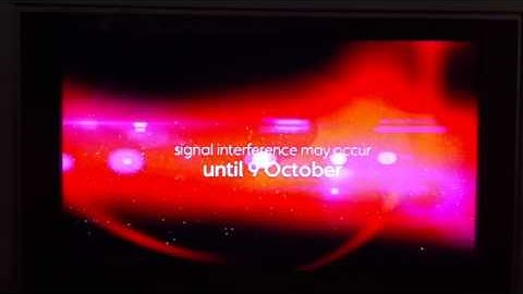Satellite signal interference notification for sept 2011