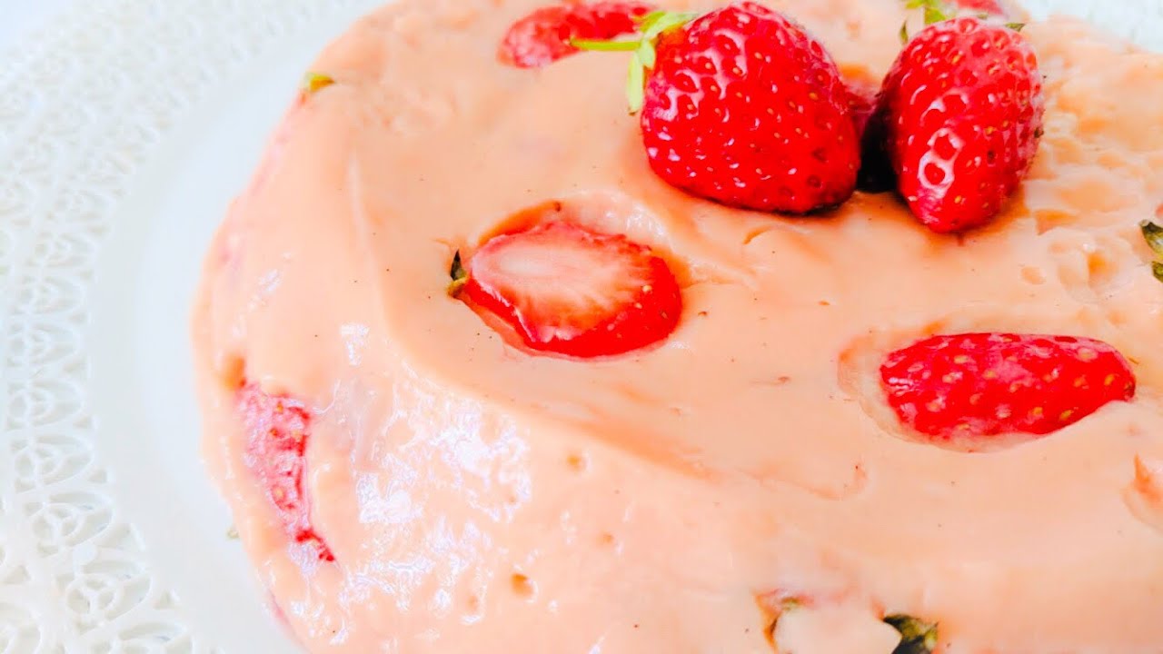 Delicate & Delicious - Strawberries & Milk Pudding