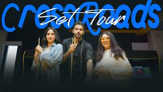 CROSSROADS Set Tour | Inside Telefilm Location | Khushhal Khan | Mamya Shajaffar  | FE16