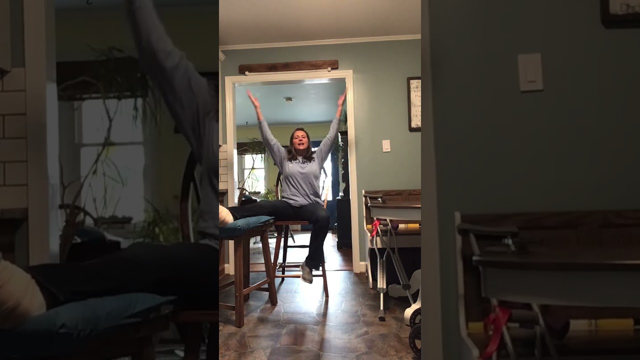 15 Minute Limited Mobility Seated Exercise Session with Yoga Flow and Strength