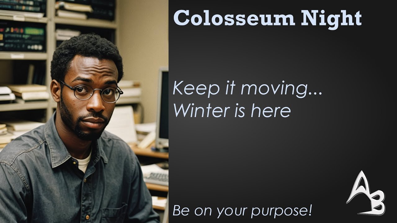 Colosseum Night: Winter is here... Stay on your purpose and keep it ...