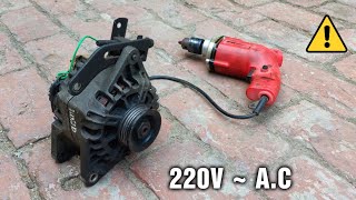 3 Simple Inventions with Car Alternator