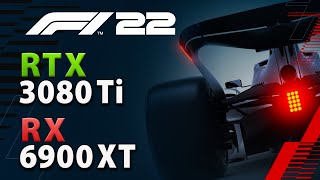 F1 22 : RTX 3080 Ti vs RX 6900 XT // 1440p, 4K