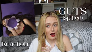 GUTS (spilled)  Olivia Rodrigo | REACTION
