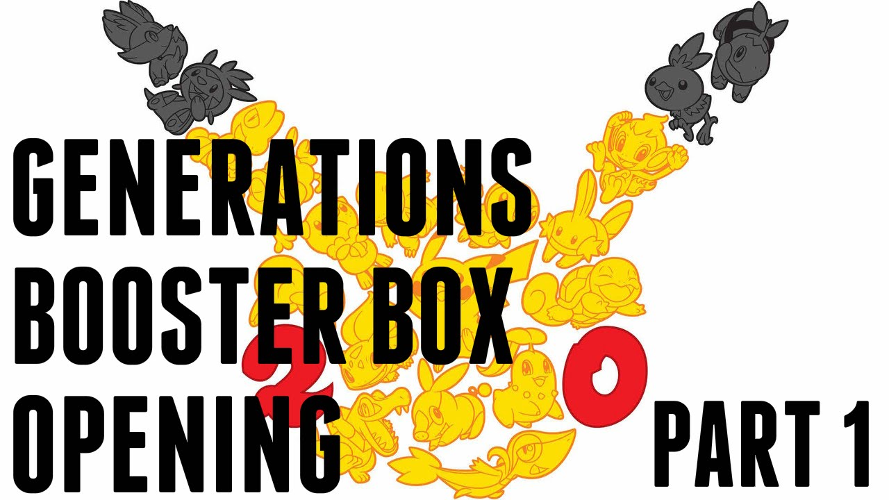 Opening Pokemon Generations Booster Box PART 1 | TheEnglishTrainer