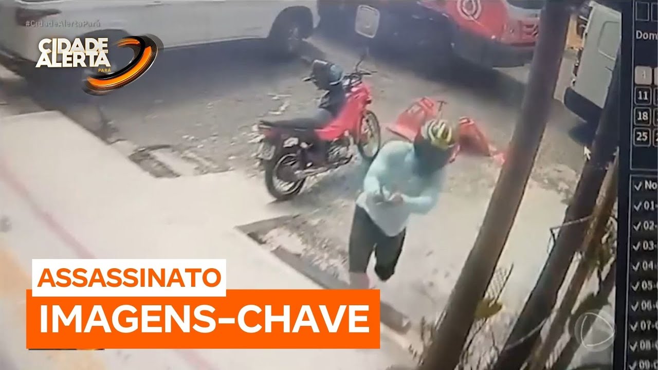 Novas imagens podem ajudar a identificar atirador no bairro Marco (PA)