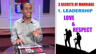 The 3 Secrets of Marriage - Dr. K. N. Jacob