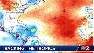 TRACKING THE TROPICS: 3 areas to monitor this morning... it's getting busy! Let's track!