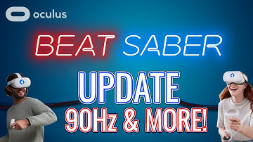 NEW Oculus META Quest 2 Beat Saber 90Hz & Party Multiplayer updates - WOW!