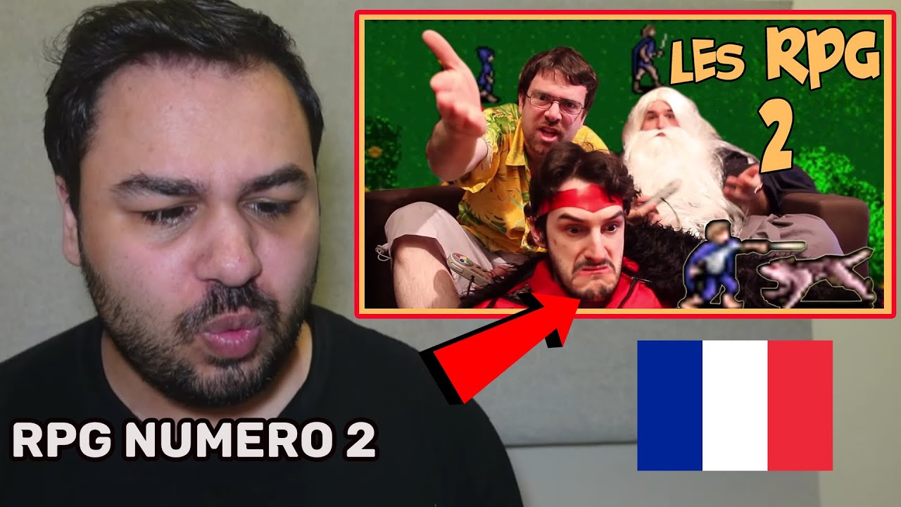 British Reaction To Joueur Du Grenier - RPG Numéro 2