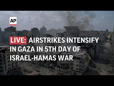 LIVE | Airstrikes intensify in Gaza in 5th day of Israel-Hamas war