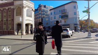 Walking Hasidic Jewish Neighborhood of Williamsburg Brooklyn, New York City | 4k