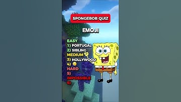 I bet you can’t beat this quiz #spongebob #fyp #foryoupage #quiz #exam #dontsaythesamething
