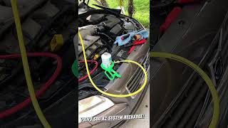 Volvo S80 AC system recharge!