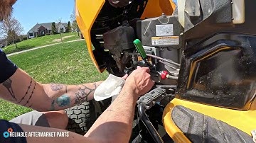 How to Change Oil on a Cub Cadet XT1 | Quick DIY Maintenance