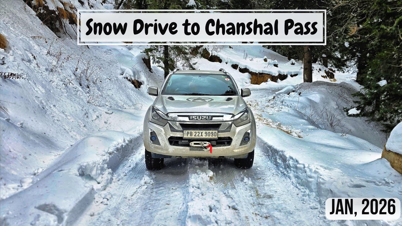 Tough Day at Snowy Chanshal Pass - E02 Snow Drive 2026 #isuzudmax