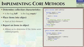 Data Structures and Abstractions with Java II An Array-based ADT Bag