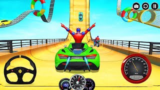 Ultimate Car Stunt Race Games V4 2023 - Ultimate Racing 3D Car Driver / Android GamePlay screenshot 4