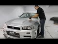 Detailing Nismo Z-Tune Nissan R34 GTR - Chassis #001 -  IGL Kenzo Ceramic Coating