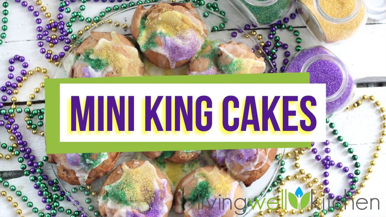 Mini King Cake Cupcakes Recipe