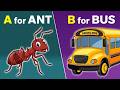 Phonics Song with TWO Words - A For Apple - ABC Songs with Music and Sounds for Kids