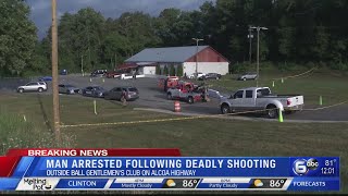 Knoxville man charged in fatal strip club shooting