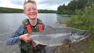 4 Days Camping Fishing Alone In Alaska