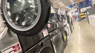 Washers and dryers at Lowe’s in Southington, Connecticut ￼￼￼