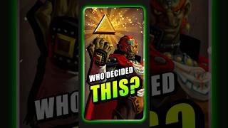 Why does Ganondorf have the triforce of power? #zelda #nintendo #oot #totk #gaming
