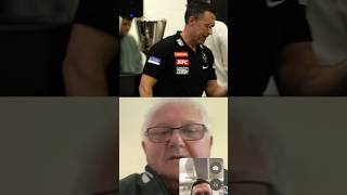 Collingwood Coach gave away a car to one lucky fan in a team meeting 🥹🚗