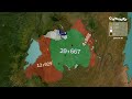 Rwandan Civil War (1990-1994) using Google Maps